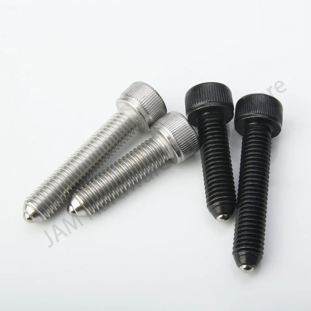 Free Shipping MJ416 Steel Ball Spring Screw Hexagon Socket Stainless Steel /Carbon Steel Threaded Ball Spring Plunger