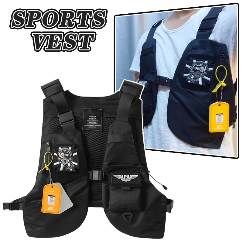 

FANDAO Pilot Vest Unisex Functional Outdoor Vest For Summer Hiking/Fishing Tactical Workwear With Breathable Mesh Hunting Vest