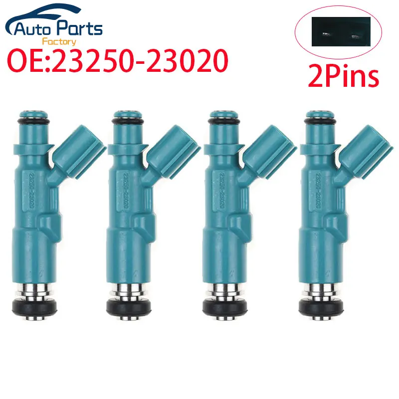 New Fuel Injector Nozzle For Toyota Yaris Vitz 1.0L 1.3L 1999-2005 Car Accessories 23250-23020 2325023020