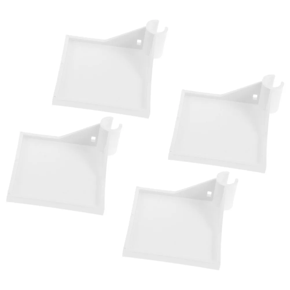 

4pcs Grow Tent Corner Bracket Heavy Duty Pole Shelf for Hygrometer Camera Mounting Accessories Plant Growing Parts