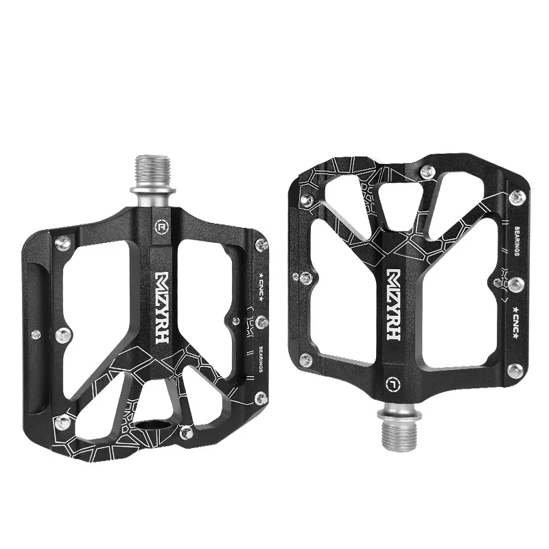 MZYRH Bicycle Pedals Ultralight Anti-slip CNC BMX MTB Road Bike Pedal Cycling Sealed Bearing Pedals Bicycle Accessories