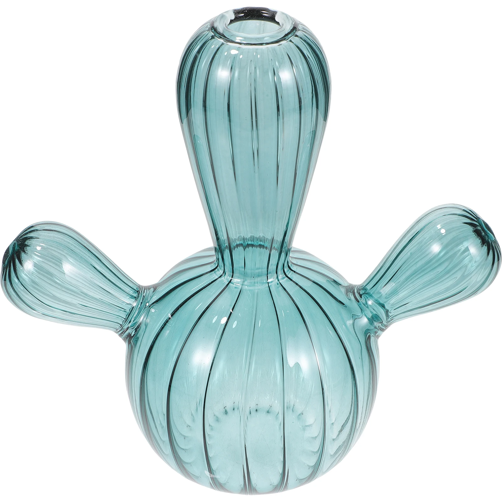 

Beautiful Mini Glass Vase for Table Decor Plant Arrangement Clear Modern Minimalist Home Decoration