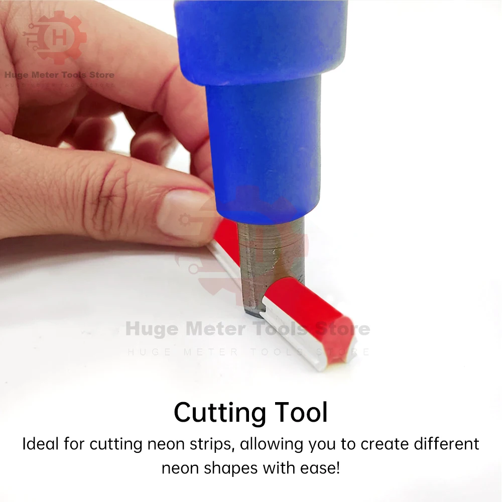 LED Neon Light Cutter Portable Cutting Neon Lamp Hand Tool Neon Strip Trimming Tool Neon Light Cutting Tool for Neon Light