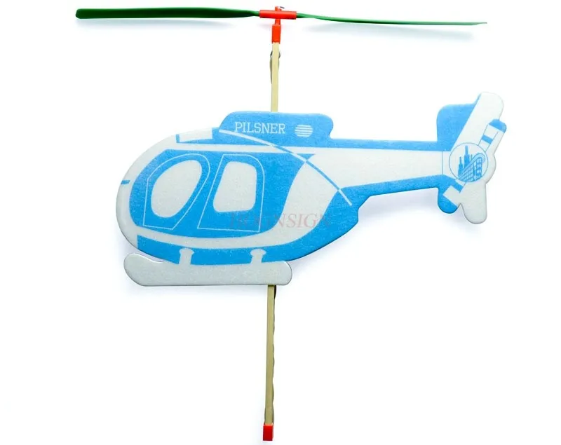 

Science experiment diy tiger helicopter rubber band power student competition model aircraft to play teaching aids small product