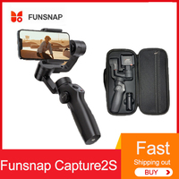 Funsnap Capture2S Handheld Gimbal Stabilizer Phone Gimbal Stabilizer Selfie Stick 3-Axis Photography Kit for iPhone Samsung