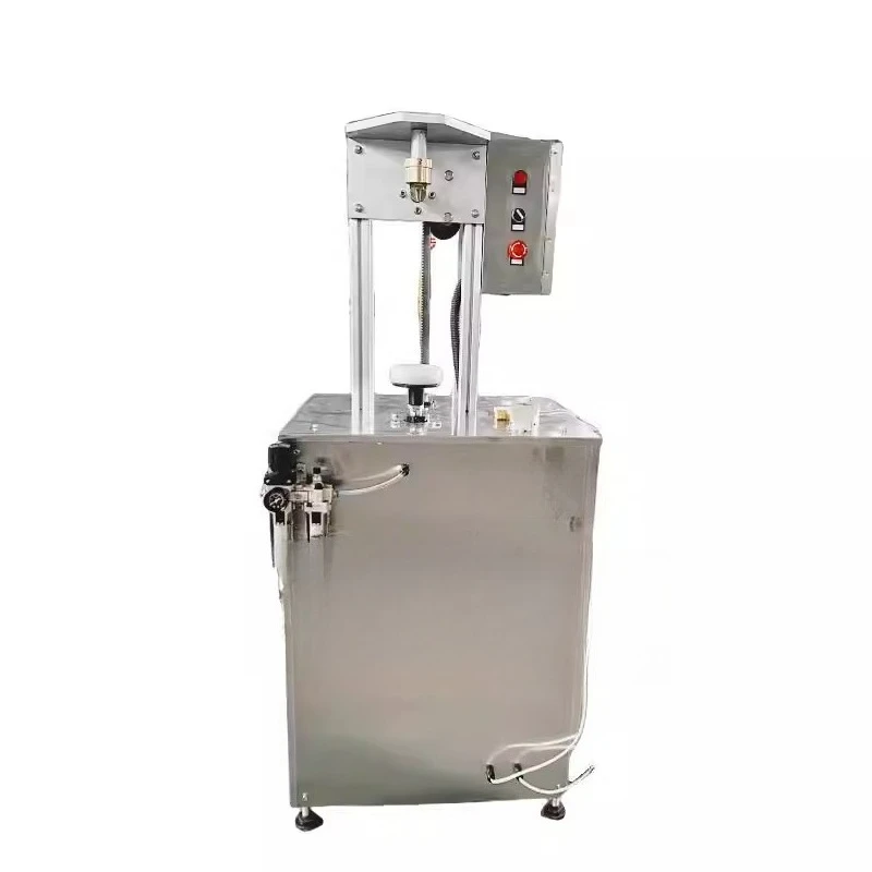 Manual Champagne Stringing Machine Sparkling Wine Screwing Machine Small Semi-Automatic Cocktail Sleeve Sealing Machine