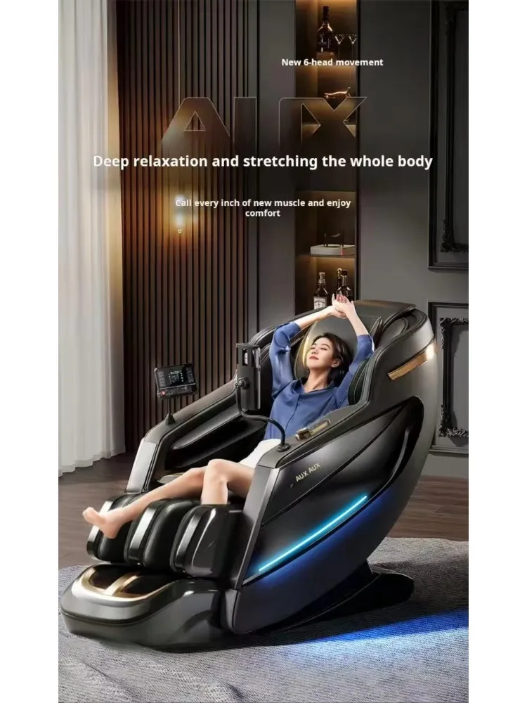 Luxury high-end electric 4d 3d zero gravity full body stretching massage chair