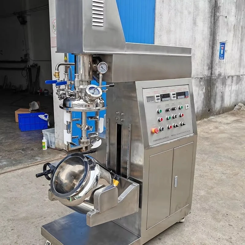 20L Stainless Steel Laboratory Vacuum Homogenizing Emulsifying Dispersing Machine