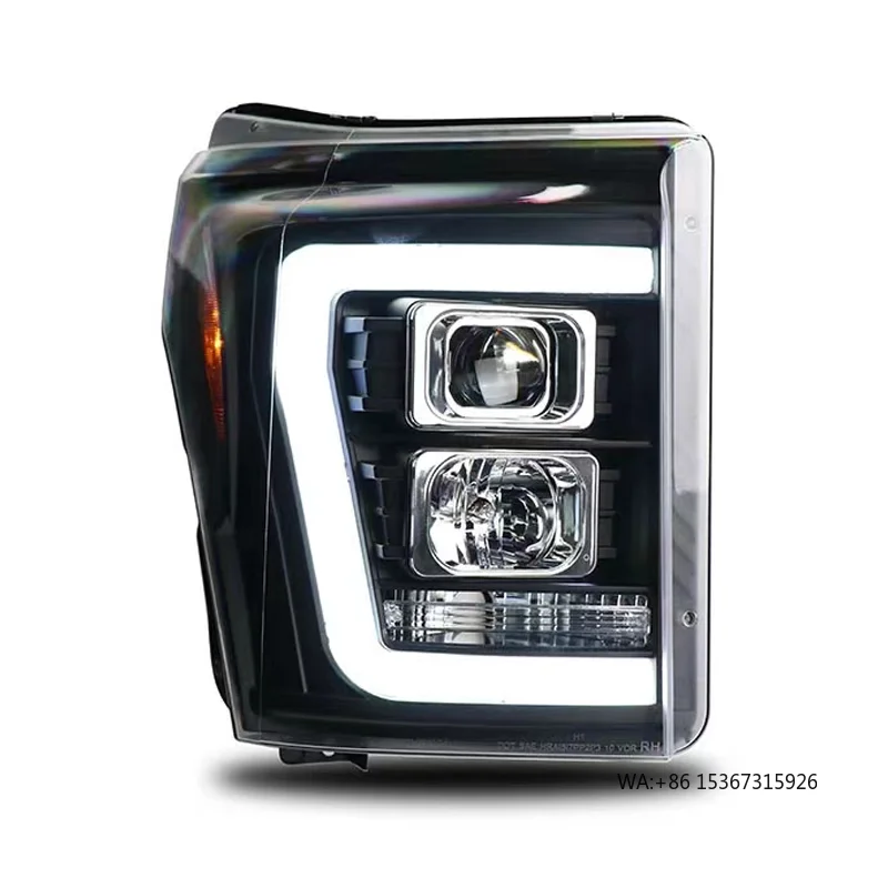 

Smoky Edition, хит продаж, светодиодная фара, обновленная линза, фара проектора