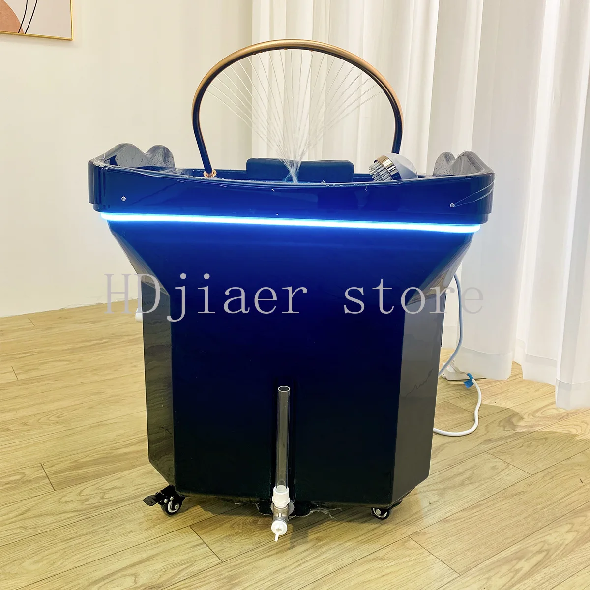 

Beauty salon ear picking mobile head treatment basin recuperation water circulation shampoo fumigation