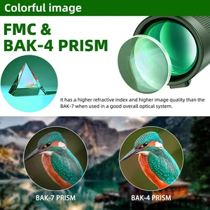 Leistungsstarkes HD -Zoom -Teleskop monokular, tragbares Fernglas, Langstrecken, Jagd, Camping, Stativ, Telefonclip, 80x100 8 Hauptverkaufsteleskopie -Vektoroptik - №1