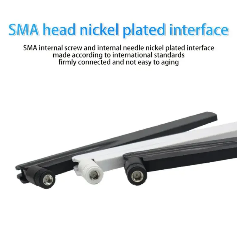 18dBi เสาอากาศ WiFi เต็มย่านความถี่5G 3G4G เสาอากาศ SMA ตัวผู้เครื่องขยายสัญญาณเราเตอร์ WLAN สำหรับเราเตอร์อินเตอร์เน็ตไร้สายการ์ดเครือข่ายไร้สาย