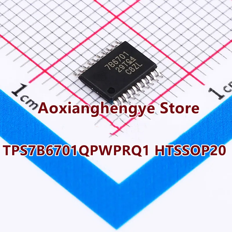 1PCS TPS7B6701QPWPRQ1 7B6701 HTSSOP20 450-mA High-Voltage Ultra-Low IQ Low-Dropout Regulator