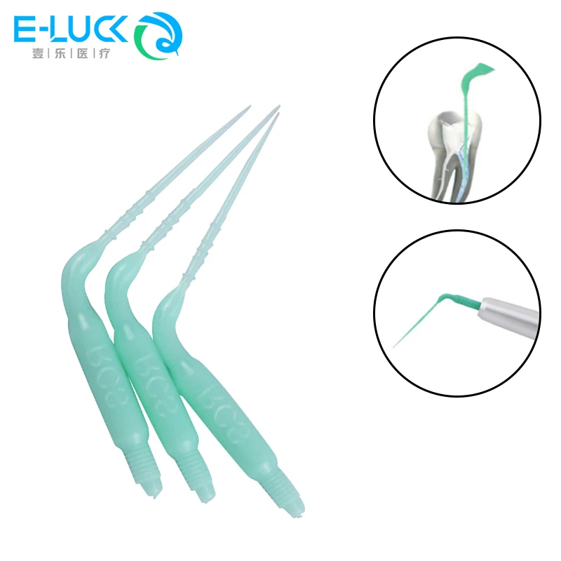 Dental Plastic Irrigation Tips Sonic Powered Endo Irrigation Tips Fit For Dentistry Air Scaler Handpiece Lab Material