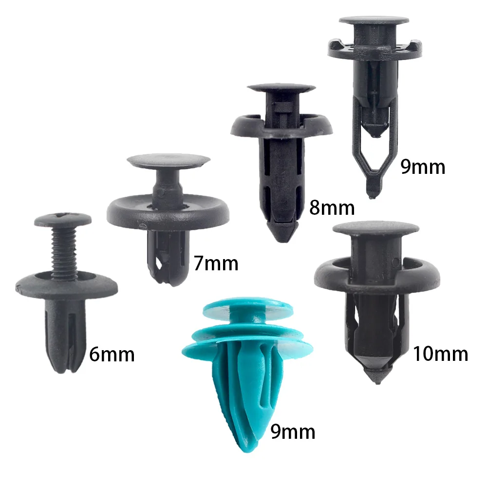 

For Toyota Kit Clip Car Fastener Plastic Clips Auto Door Panel Rivet Mixed Bumper Fender Clip