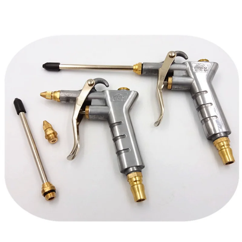 

High Pressure Air Gun Copper Nozzle Dust Blowing Gun Pneumatic Tool Air Compressor Dust Cleaning Gun Decontamination Blower