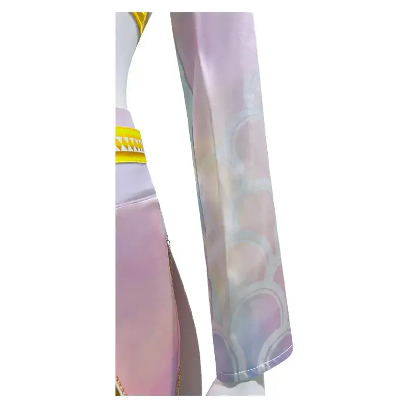 أزياء Zoey Demon Hunter KPop التأثيرية للسيدات البالغات، أزياء الرقص الخيالية للفتيات، مجموعة الأغنية الذهبية، ملابس الهالوين