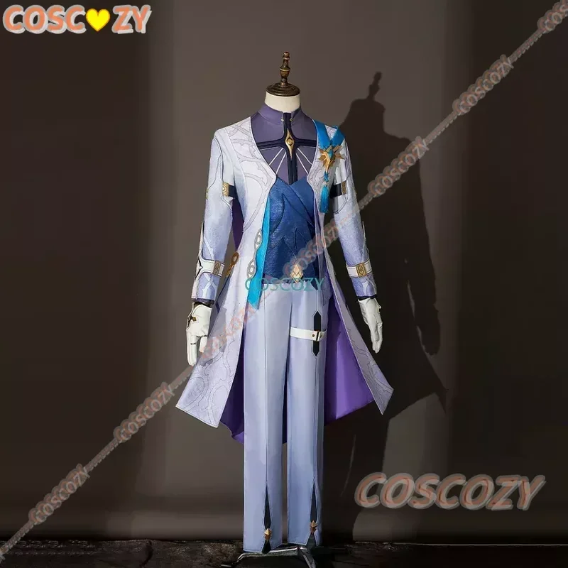 Sunday Cosplay Game Honkai Star Rail Costume Sunday Party Suit copricapo parrucca ala puntelli Cosplay per uomo Halloween Carnival Comic