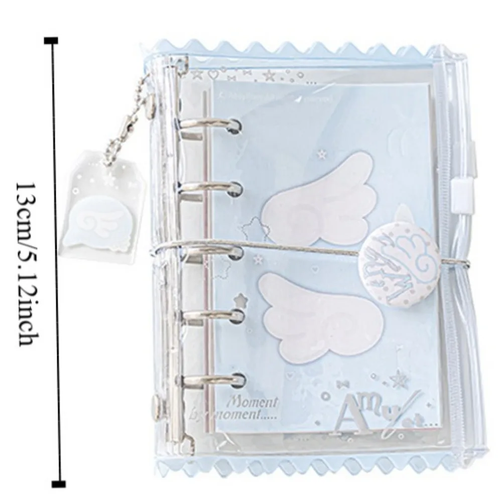 Learn Ledger Hand Ledger M5 Pocket Binder Notebook Mini Portable Loose-leaf Notebook Diary Cute Hand Account Book School