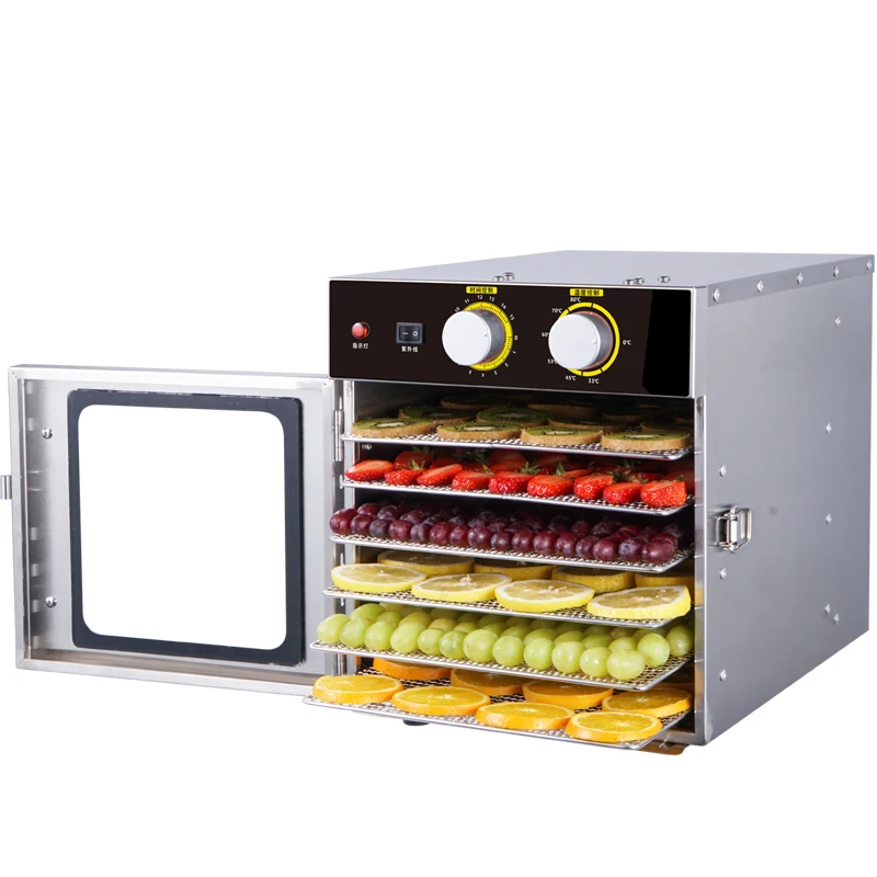 

Small Household Electric Food Dehydrator Stainless Steel Fruit Vegetable Dryer Pineapple Mango Other Vegetables Fruits