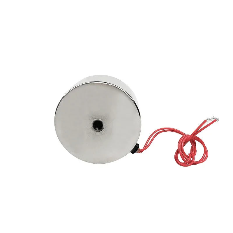 12V 24V Holding Electric Magnet DC Lifting 80Kg 800N Sucker Solenoid Electromagnet 65*30mm P65/30 image 5