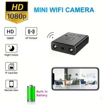 Mini Full HD 1080P WIFI camera built-in battery home security camera infrared night vision micro cam DV DVR motion detection