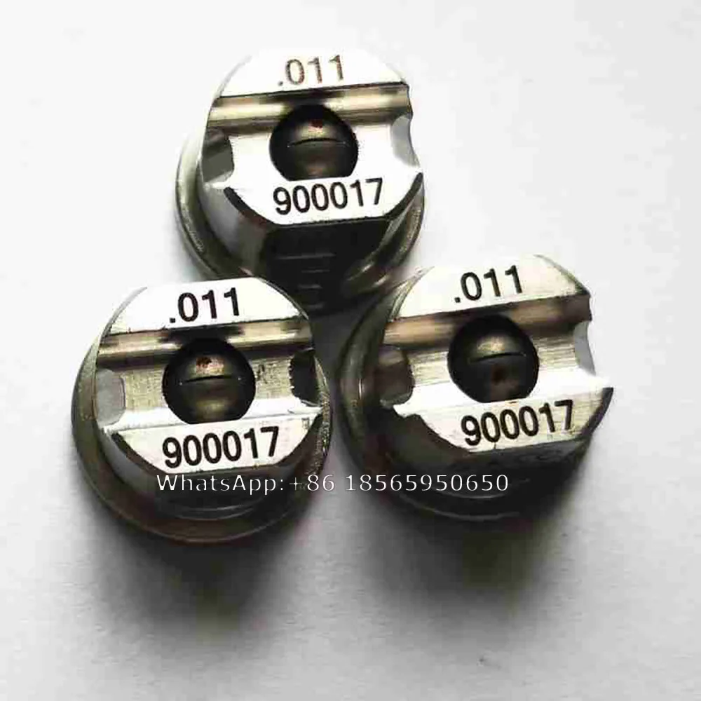 TC Spray Nozzle 900017 Flat Fan Spray Tip for Glazing Machine Industrial Wear Resistant TC Spray Nozzle, Customizable