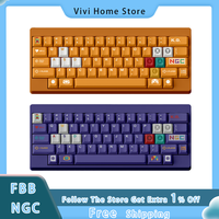 FBB NGC Original Keycap Thermal Sublimation PBT Customized Mechanical Keyboard 87 Key Personalized Wooting