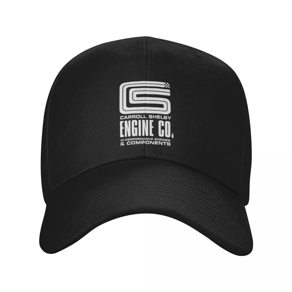 

Carroll Shelby Engine Co. - White print Baseball Cap birthday cute Sunhat sun caps Men's Caps Women's