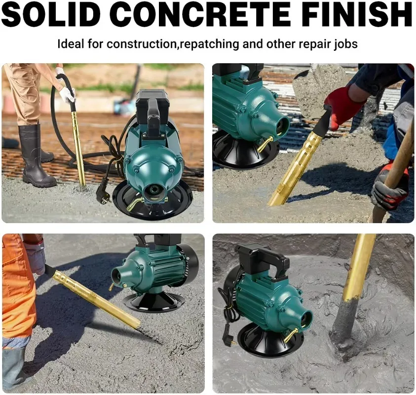 ZN50 ZN70  Electric 220v 1500w 2hp Motor Concrete Vibrator