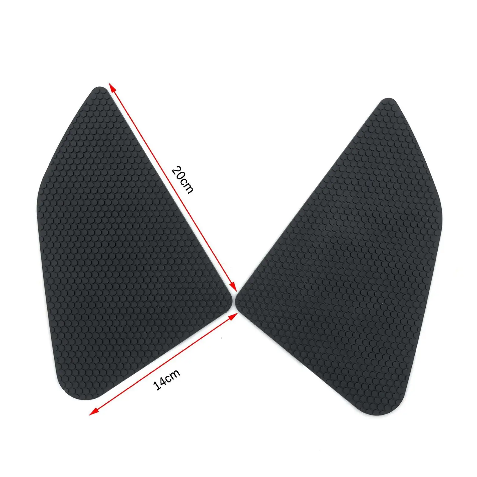 2x Gas Tank Traction Side Pad for Ducati Desert X Quality Replace