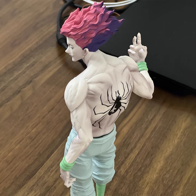 

In Stock 28cm Original Bandai Grandista Hisoka Pvc Anime Figures Action Figure Collectible Ornaments Model Toys Gift