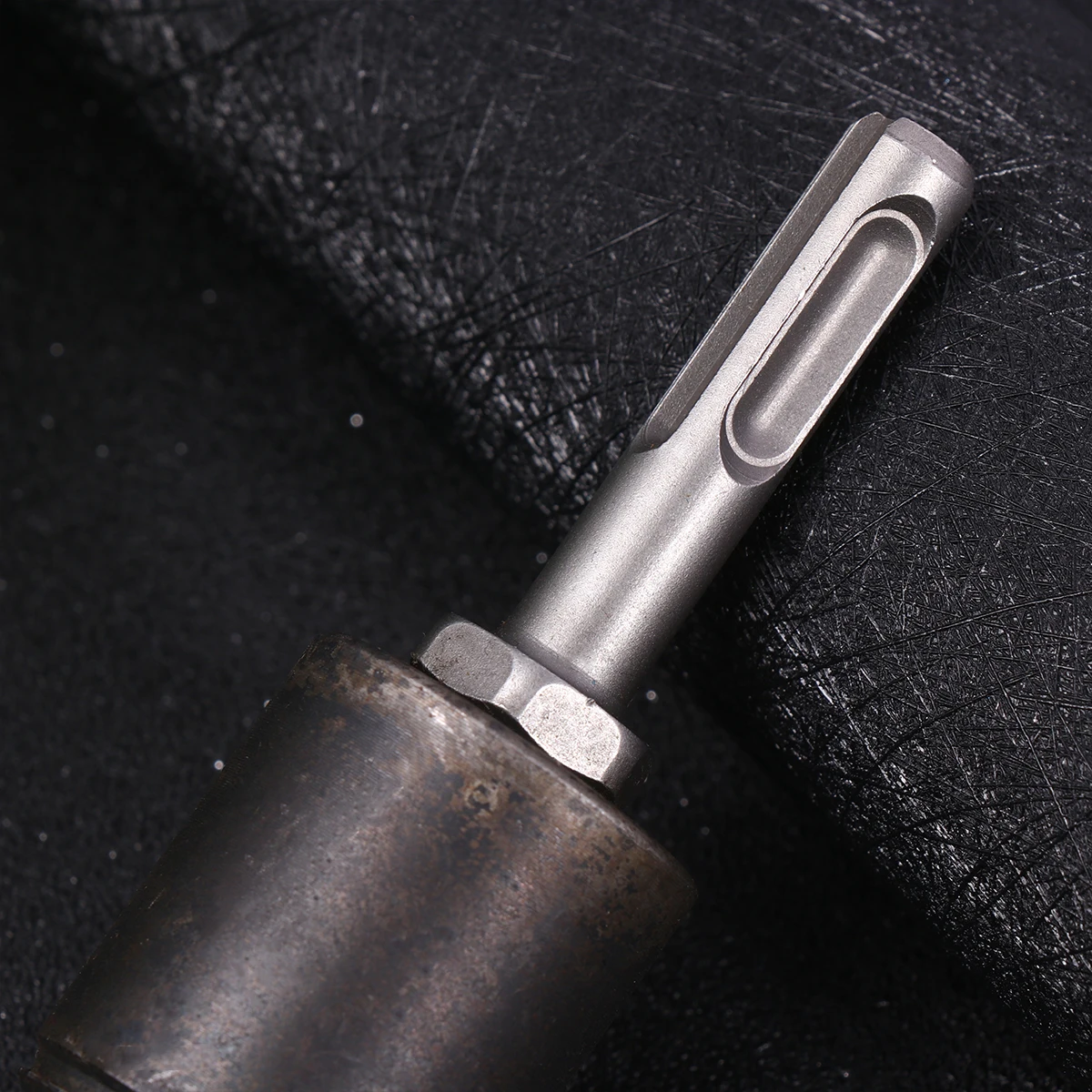 

1pc 32Mm Electric Splitting Drill Bit Triangle Handle High Hardness Wear-Resistant Anti-Skid For Fast Efficient Wood Chopping