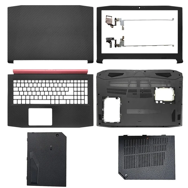 NEW For Nitro 5 AN515-42 41 AN515-51 AN515-52 AN515-53 Laptop LCD Back Cover Front Bezel Palmrest Bottom Case Hinge