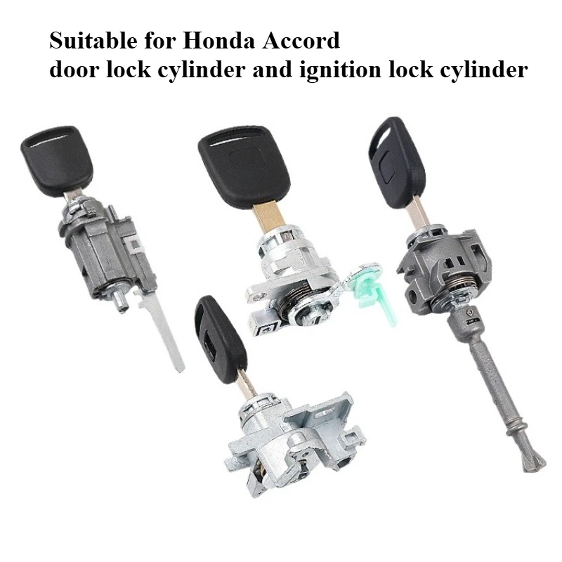 

For Honda 03-18 Accord 8/9/10th Generation Accord Left Door Lock Cylinder, Driver's Door Replacement Lock Cylinder