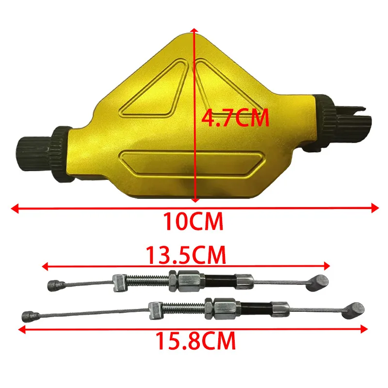 Motorcycle Easy Pull Clutch System Stunt Lever Pull Cable For KAWASAKI NINJA KX SUZUKI GSR GSXR Universal Off-road Dirt Pit Bike