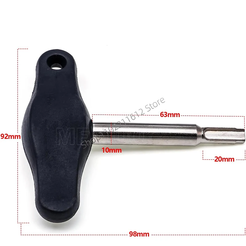 Herramienta de reparación de montaje de llave de extracción de tornillo de tapón de drenaje de sartén de aceite T10549 para Volkswagen, VW, Golf,