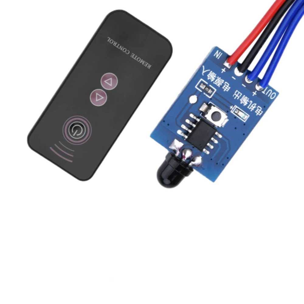3-12V PWM Speed Regulator Motor Governor Wireless Remote Control Motor Forward and Reverse Controller DC Motor Drive Board
