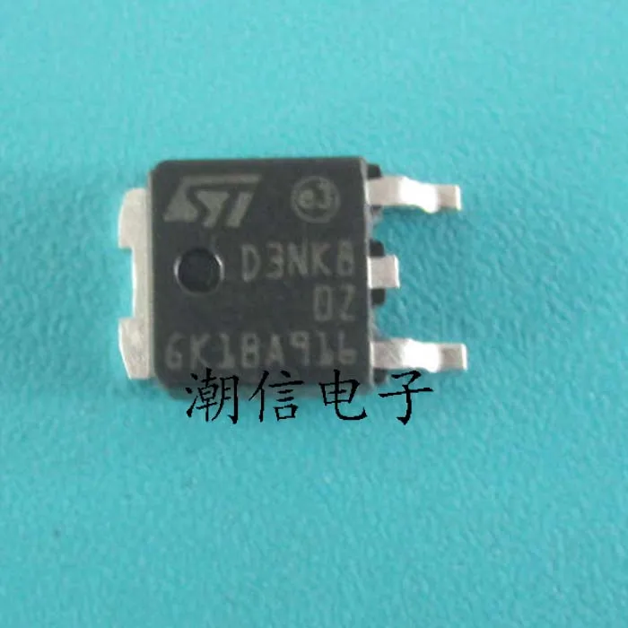 

10PCS/LOT D3NK80Z STD3NK80Z TO-252