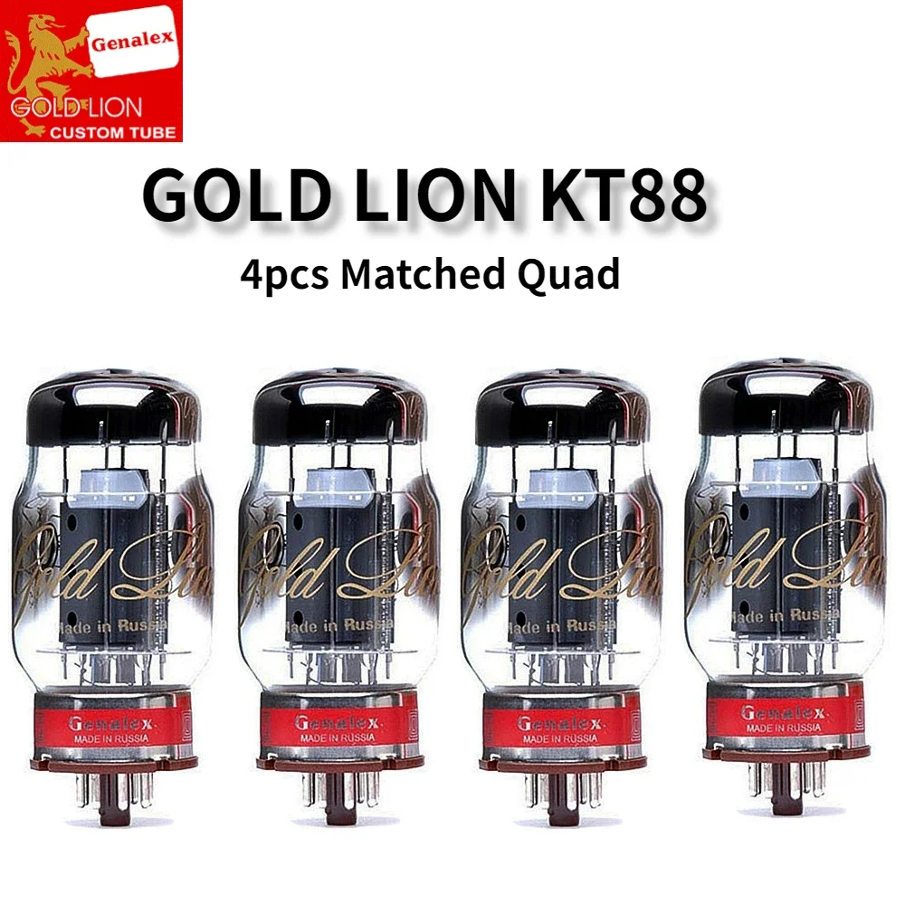 LGBBEI  KT88 Vacuum Tube HIFI Audio Valve Replace KT77 KT66 El34 6550 Tube Amplifier Kit DIY Genuine Matched Quad Phono Preamp