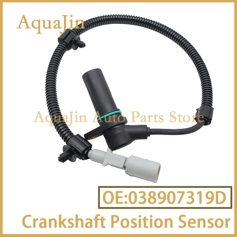 

038907319D Crankshaft Position Sensor For Audi A3 A4 B5 B6 B7 Ford Seat Ibiza Skoda I Volkswagen VW Golf IV Passat T5 038957147D
