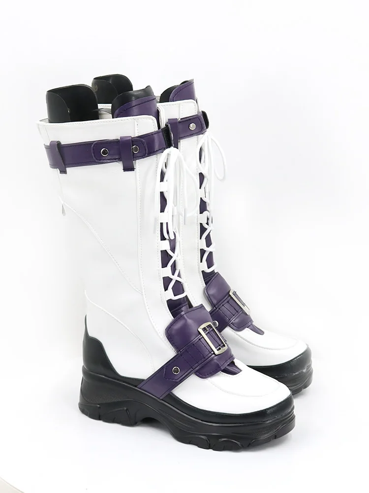 Chaussures de Cosplay Love and Deepspace Xavier, bottes de jeu Anime Halloween carnaval