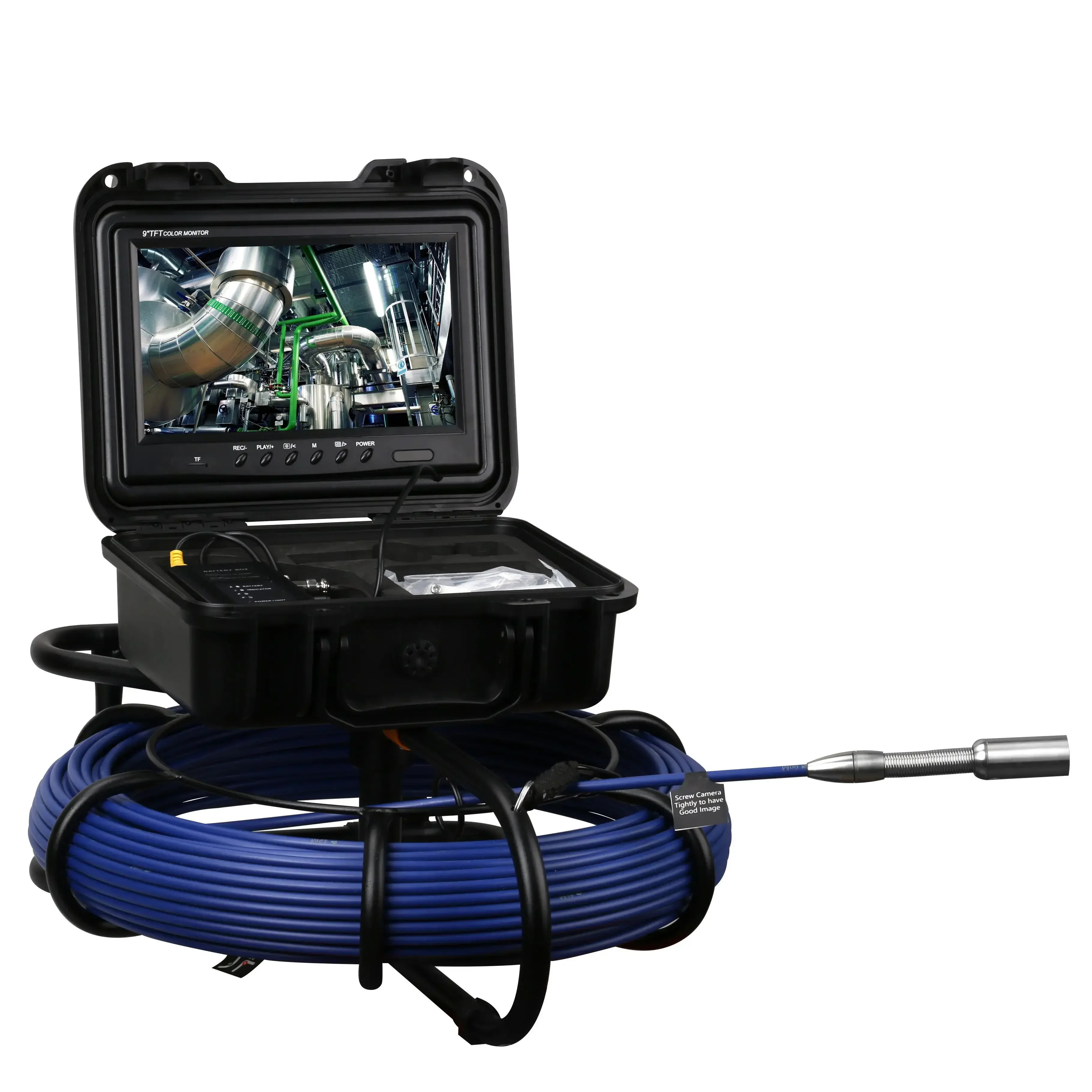 

Sewer Pipe Inspection Camera Pipe Inspection Camera CR110-9DX7 with 20M to 100M Fiberglass cable