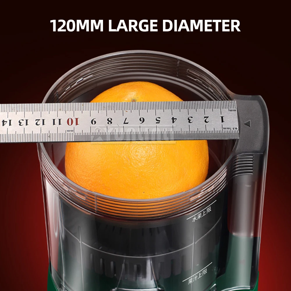 Espremedor multifuncional liquidificador frutas portátil doméstico automático espremedor fresco suco e polpa fácil de limpar