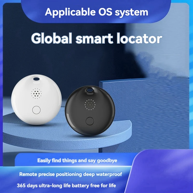 エアタグ用ミニトラッキングロケーター,グローバル検索,ロス防止ロケーター,子供,犬,ペット,findmy用の円形トラッカー