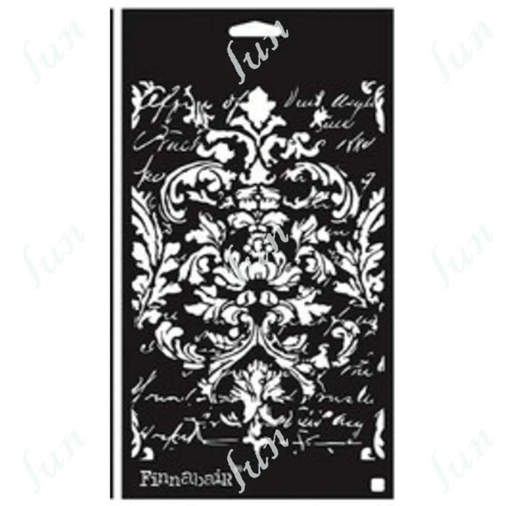 Vintage Floral Butterfly Space Embossing Stencil DIY Stencils for Cardmaking Coloring Greeting Card Scrapbooking Embossing Mold