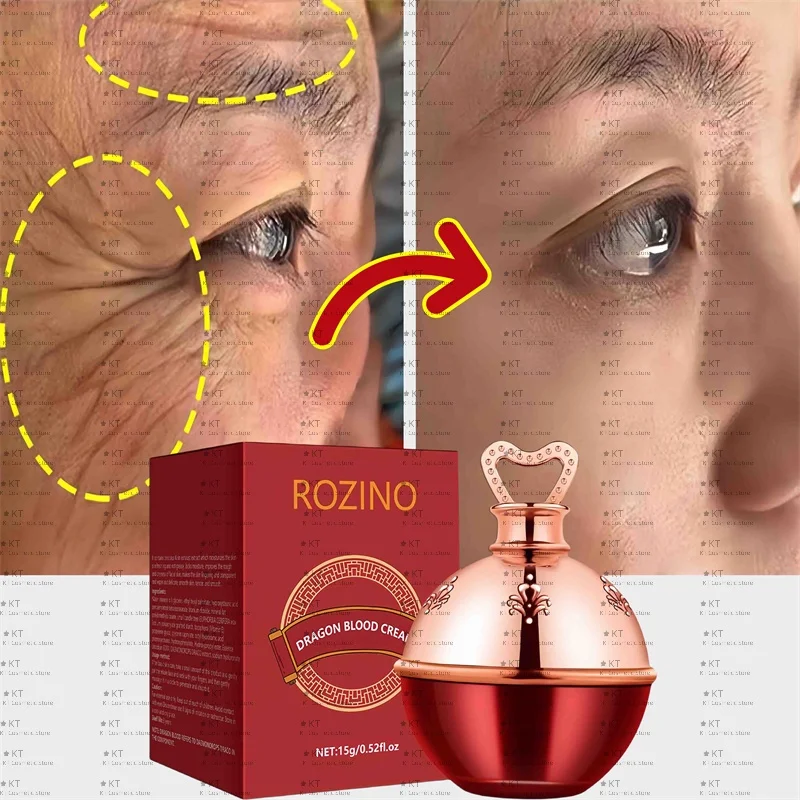 

Dragon Blood Cream Facial Forehead Eyes Neck Fine Lines Anti-Wrinkle Firming Lifting Skin Moisturizing Brighten Korean Cosmetics