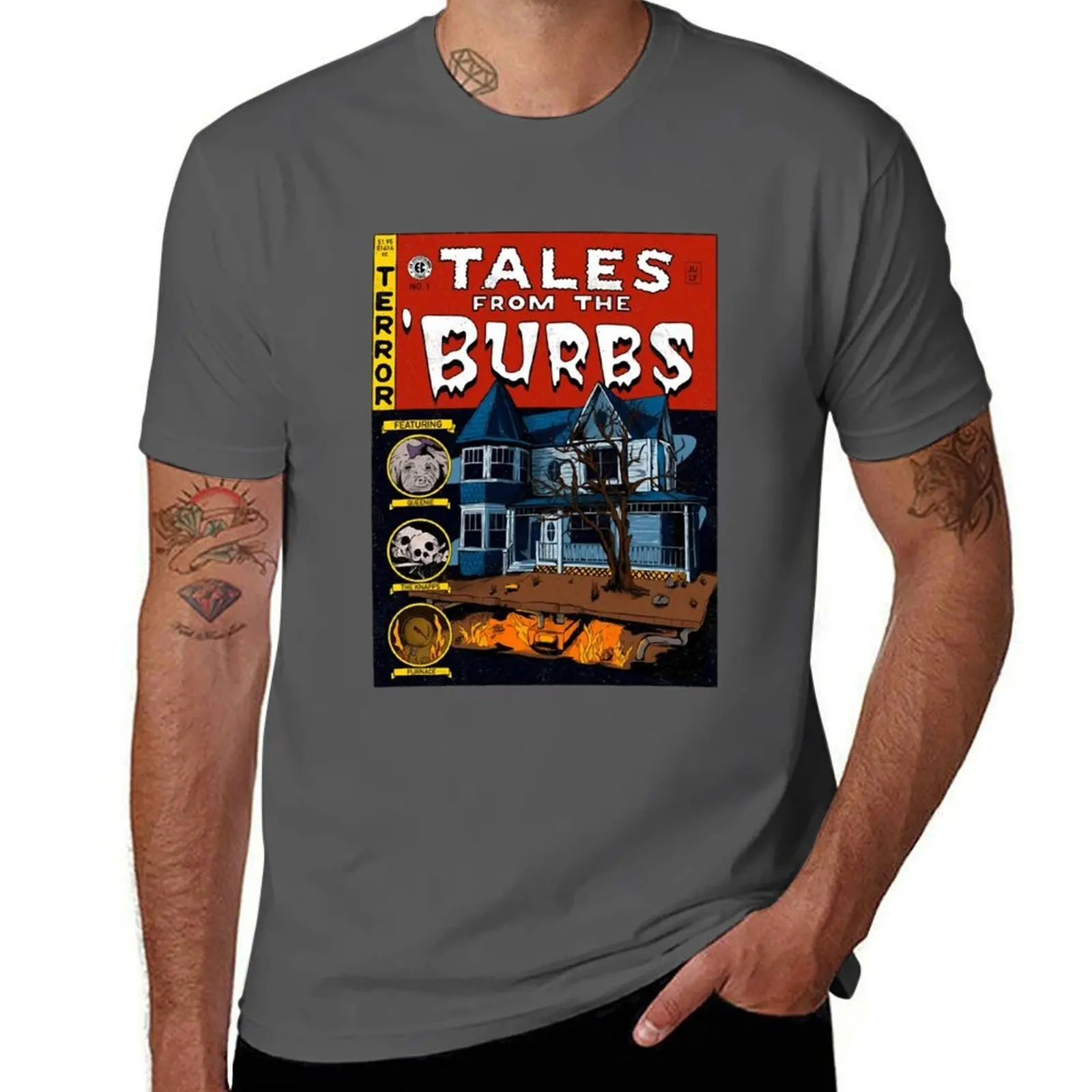

The Burbs (1) T-Shirt Breathable Mesh Panel T-Shirt