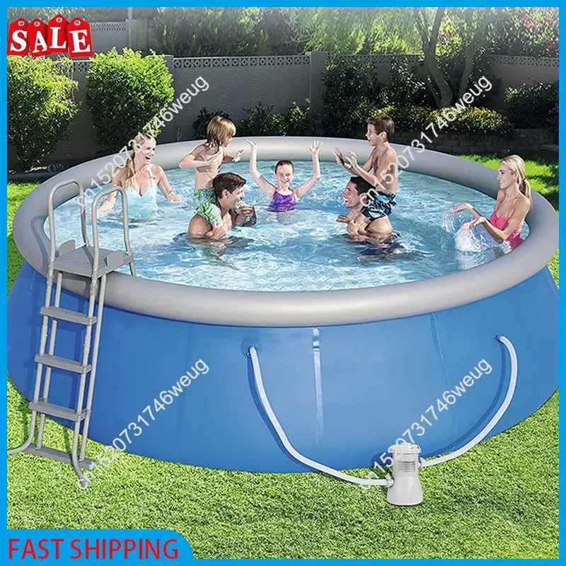 ข้อเสนอแฟลช-สระว่ายน้ําปั๊มกรองไฟฟ้า 300 แกลลอนในครัวเรือน Inflatable Pool ปั๊มกรองที่มีประสิทธิภาพสระว่ายน้ําปั๊มกรอง EU Plug