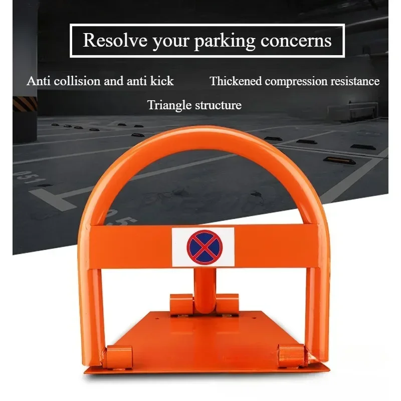 Fixed Parking Space Lock Thickened Anti-collision Automatic and Occupied Parking Space Parking Garage Parking Pole Arch